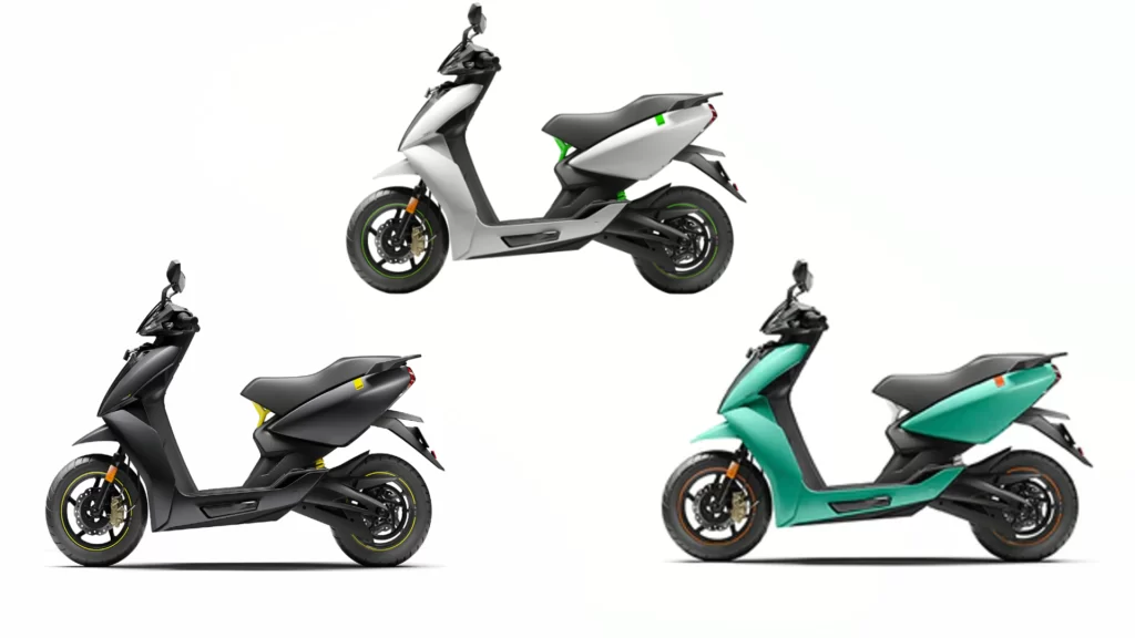 Ather 450X colour options